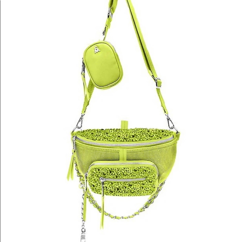Steve Madden BMAXIMA Crossbody/Fanny Pack Lime Green